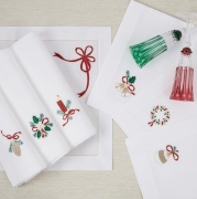 Khăn napkin trang trí Giáng Sinh theo yêu cầu